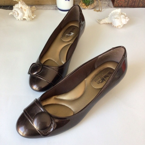 Coach Wedge Closed Toes Shoes - Picture 1 of 8